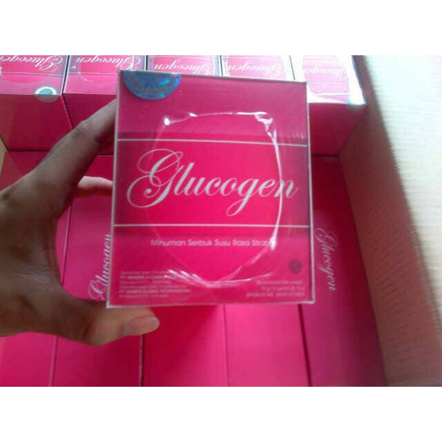ORIGINAL PRODUK  Glucogen Glutathione (GSH) 100% original BPOM - Moment Glucogen Box