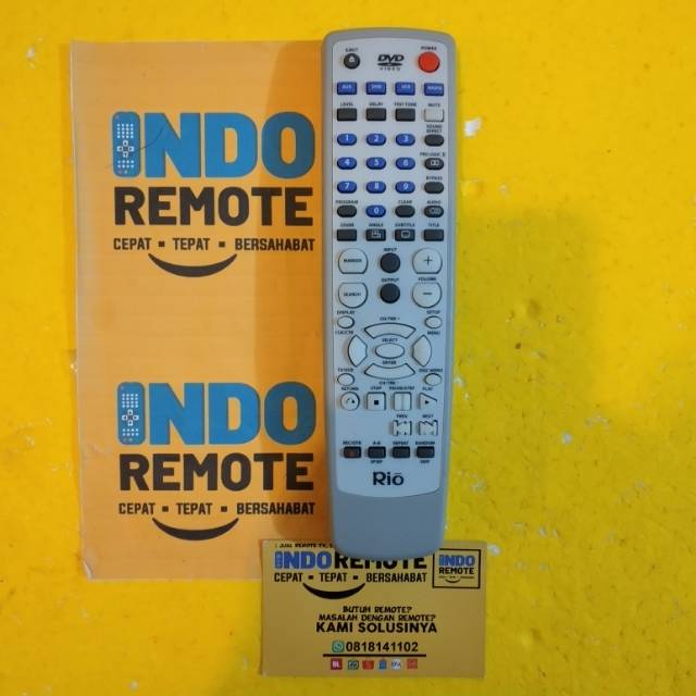 REMOTE DVD RIO ORIGINAL