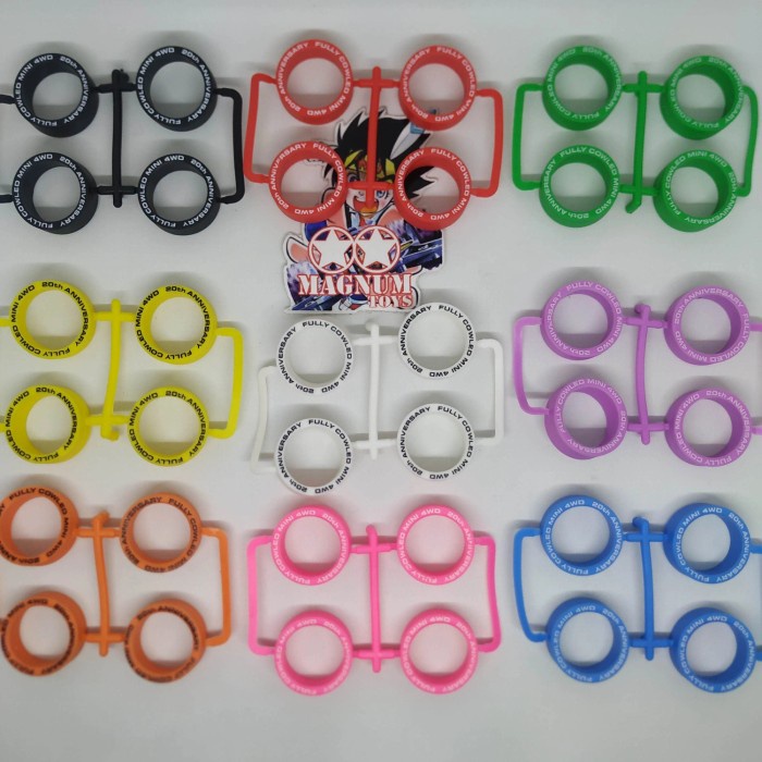 rep tamiya ban medium warna lettering / ban super hard