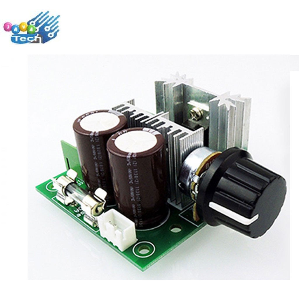 Motor Speed Control Dimmer Regulator Adjustable PWM DC 12-40V 10A 400W