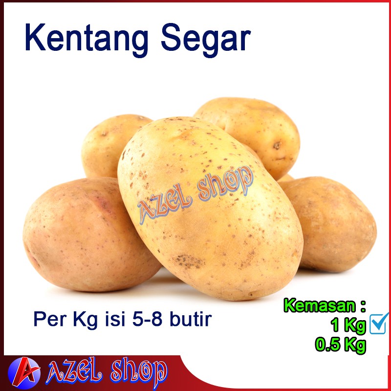 

Kentang Segar Ukuran Besar 1 kg sayuran segar