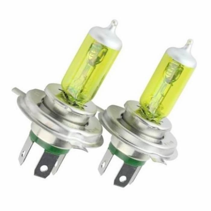 Philips Weather Vision H4 100 90W - Lampu halogen mobil kuning JDM
