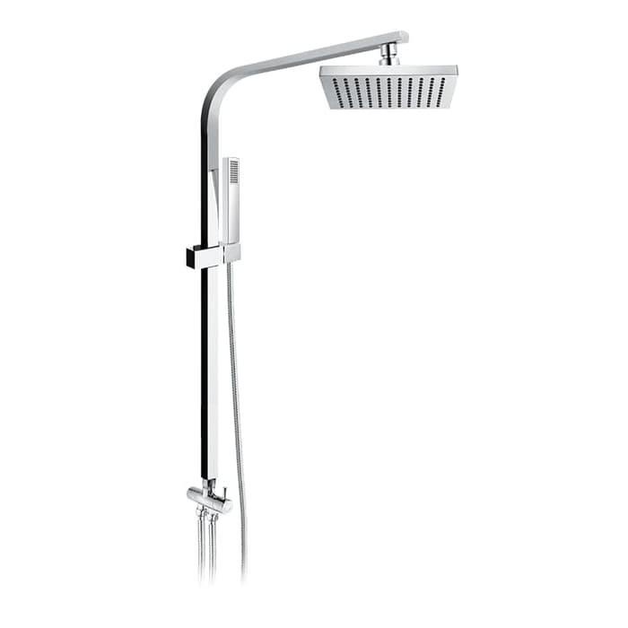Tiang | Tidy Cc03203 Square Shower Column Set (Shower Mandi)