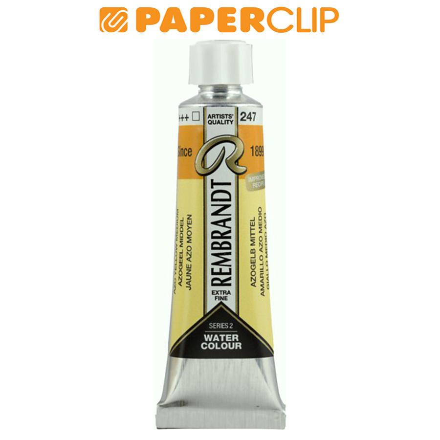 

WATERCOLOR REMBRANDT 05012470 10ML S2 AZO YELLOW MEDIUM