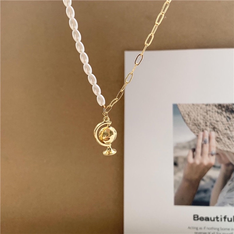 LMB CINTAVE KALUNG MUTIARA GOLD IMPOR