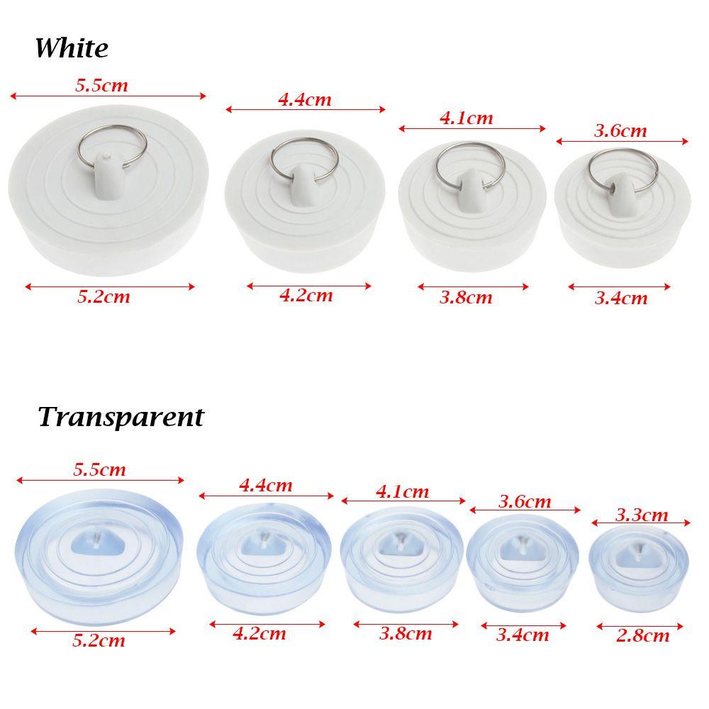 Suyo Steker Wastafel Air Karet Perlengkapan Kamar Mandi Washroom Dapur Penutup Saluran Air Anti Bocor