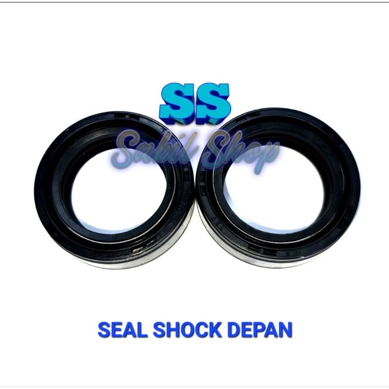 2 PCS SEAL SHOCK MOTOR SEAL PIPA AS DEPAN MOTOR SIL SOK SEPEDA MOTOR SEAL SHOCK BEAT VARIO SUPRA GRAND MIO