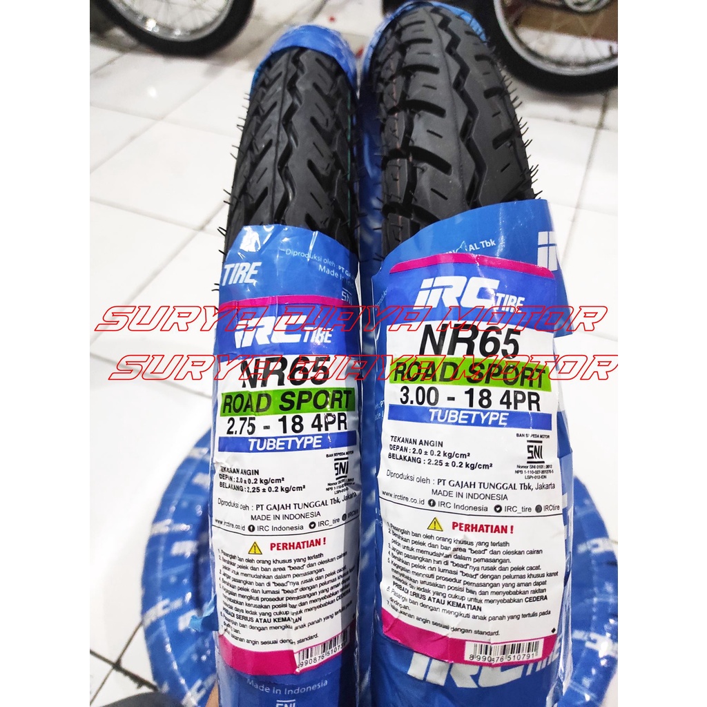Ban Motor NR 65 RX KING RXKING RXK RX K Ban Irc NR65 300-18 DAN 275-18 SET