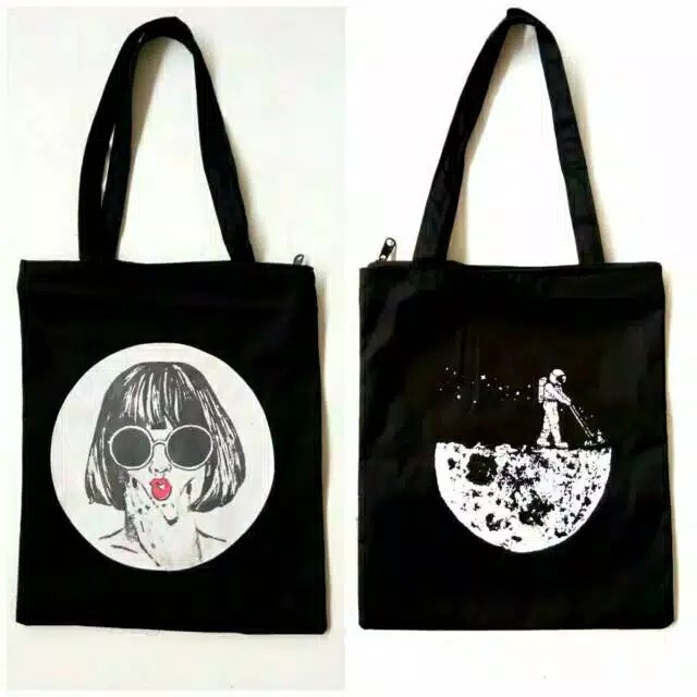 Totebag / Tas Belanja / Tas Kuliah / Tas Sablon / Tas Murah Meriah Meriah