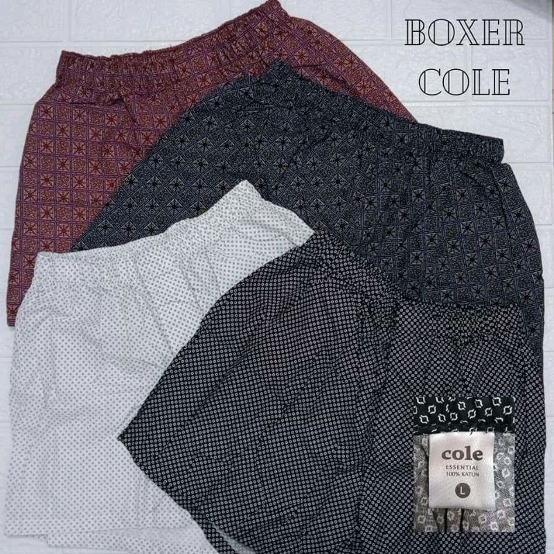 Celana kolor Cole | Cole brand matahari / Boxer Pria Cole