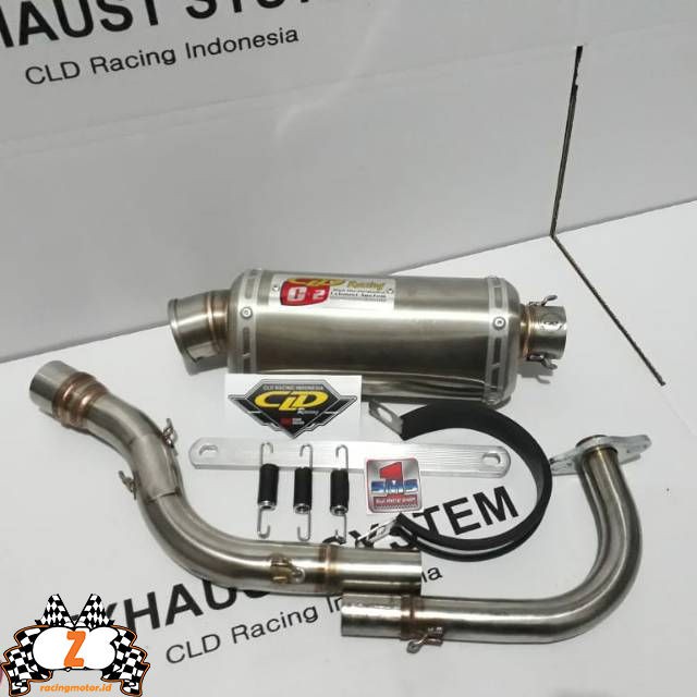 Knalpot Vario 150 CLD Racing C2 Series Oval