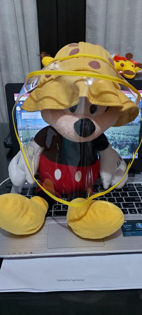 Ready Siap Kirim Face Shield Anak Anti Droplet Umur 1-6th