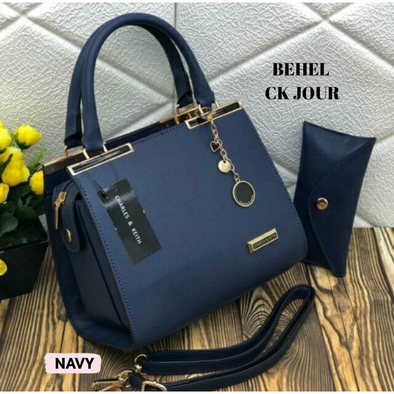 Tas Selempang Wanita Murah Import Korean Fashion Style Sling Bag free dompet