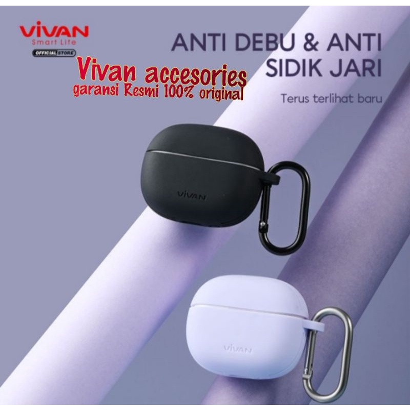 Vivan CARRYING CASE Original TWS Silicone Earphone Bluetooth T300NC