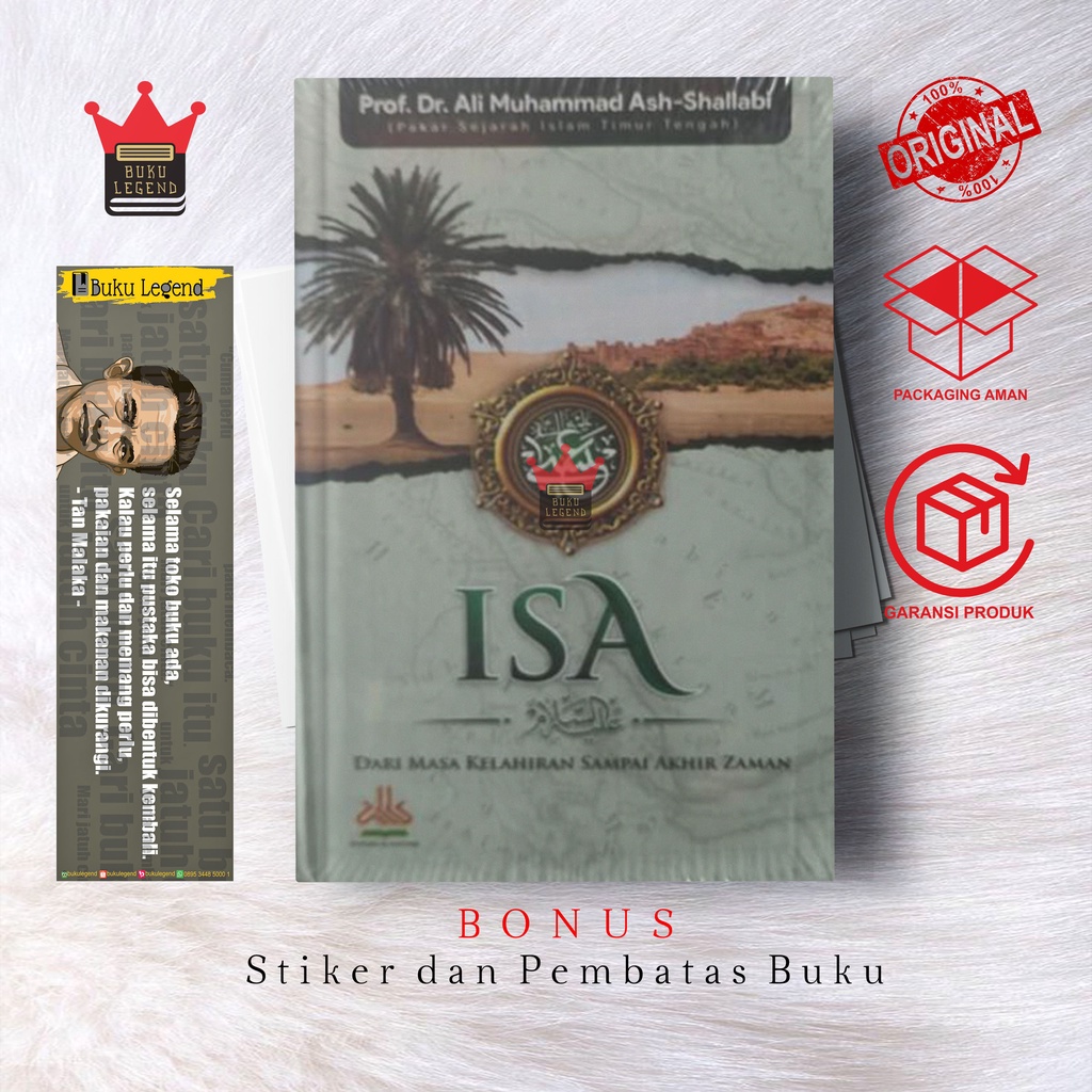 Jual Buku Isa Alaihissalam Dari Masa Kelahiran Sampai Akhir Zaman