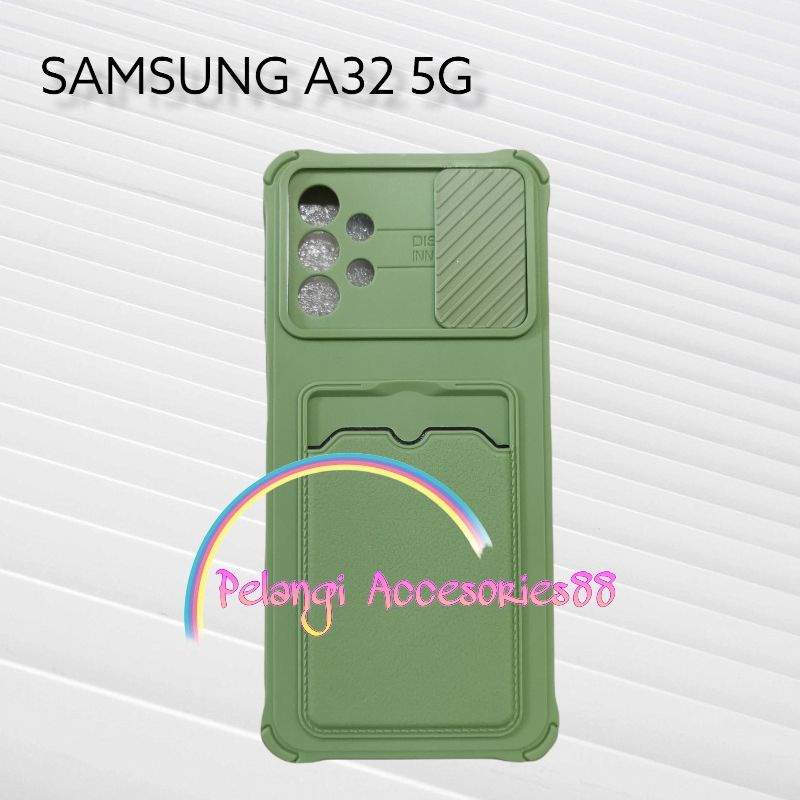 CASE SAMSUNG A32 5G SOFTCASE SLEDING WARNA WARNI