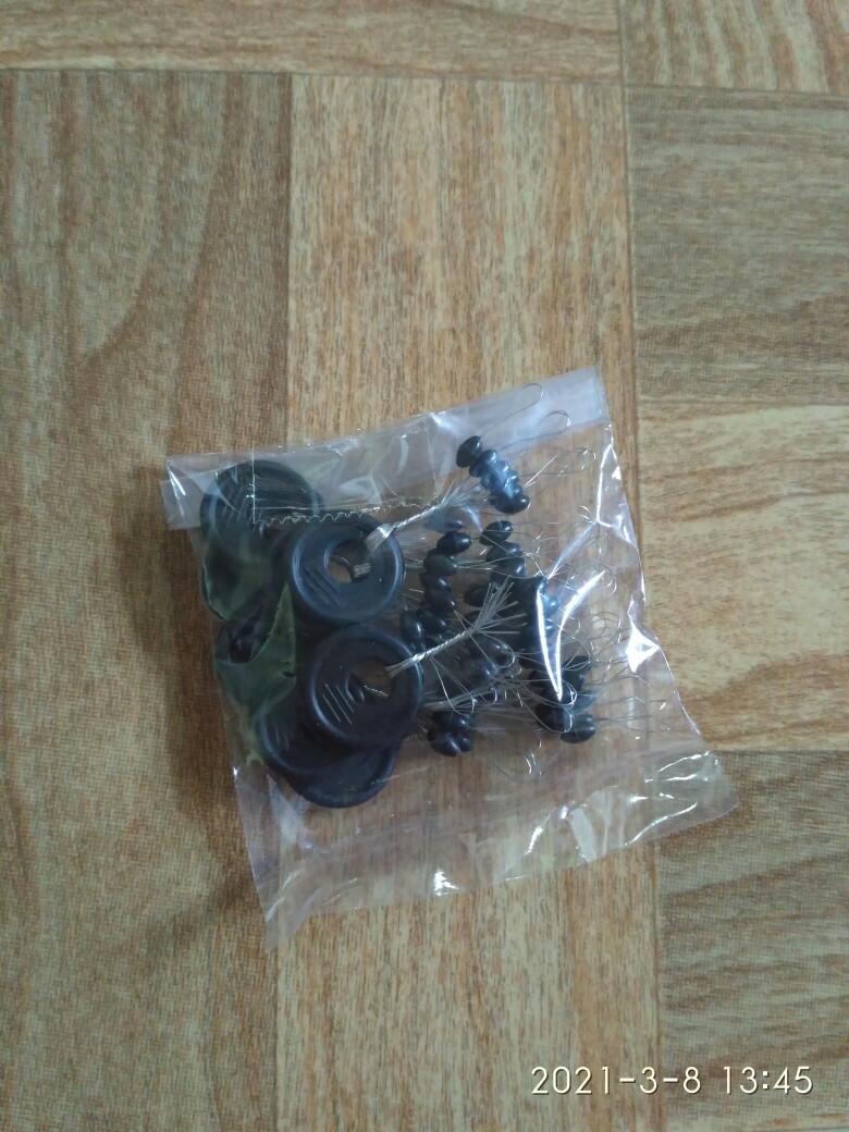 Stopper Eceran Bulat Warna Hitam