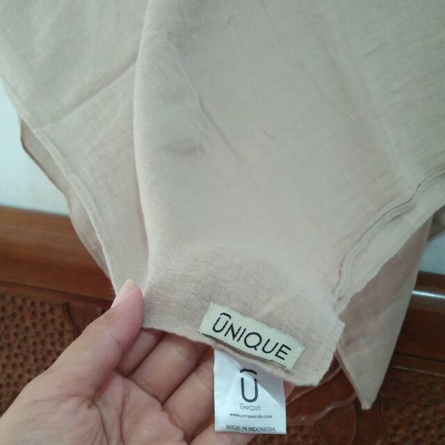 Unique Scarf jilbab segi4 preloved