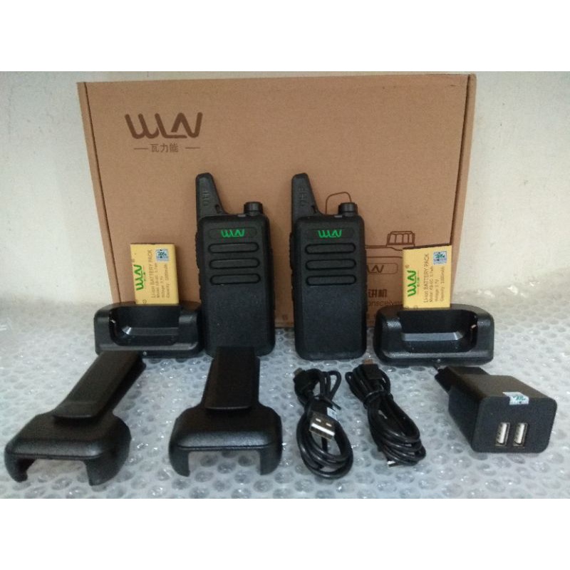 Walkie Talkie HT WLN KDC1 Two-Way Radio KD-C1 ( isi 2 pcs)