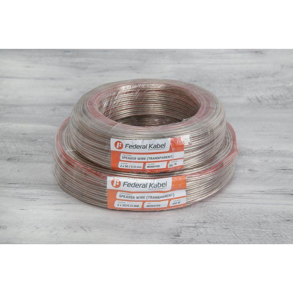 Federal Kabel Speaker (Silver Shadow) 2x30/0.12mm 100m
