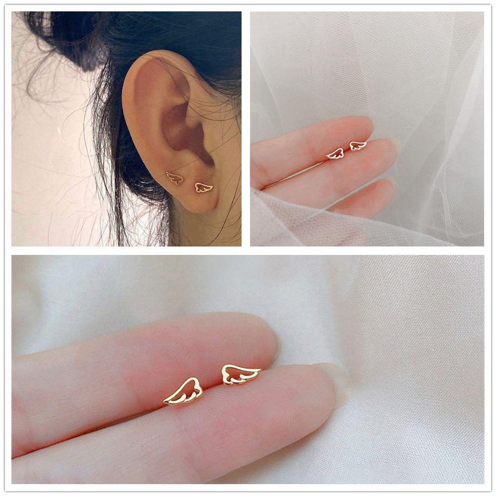 Preva Anting Sayap Malaikat Anting Anting Simple Fashion Korea Mini