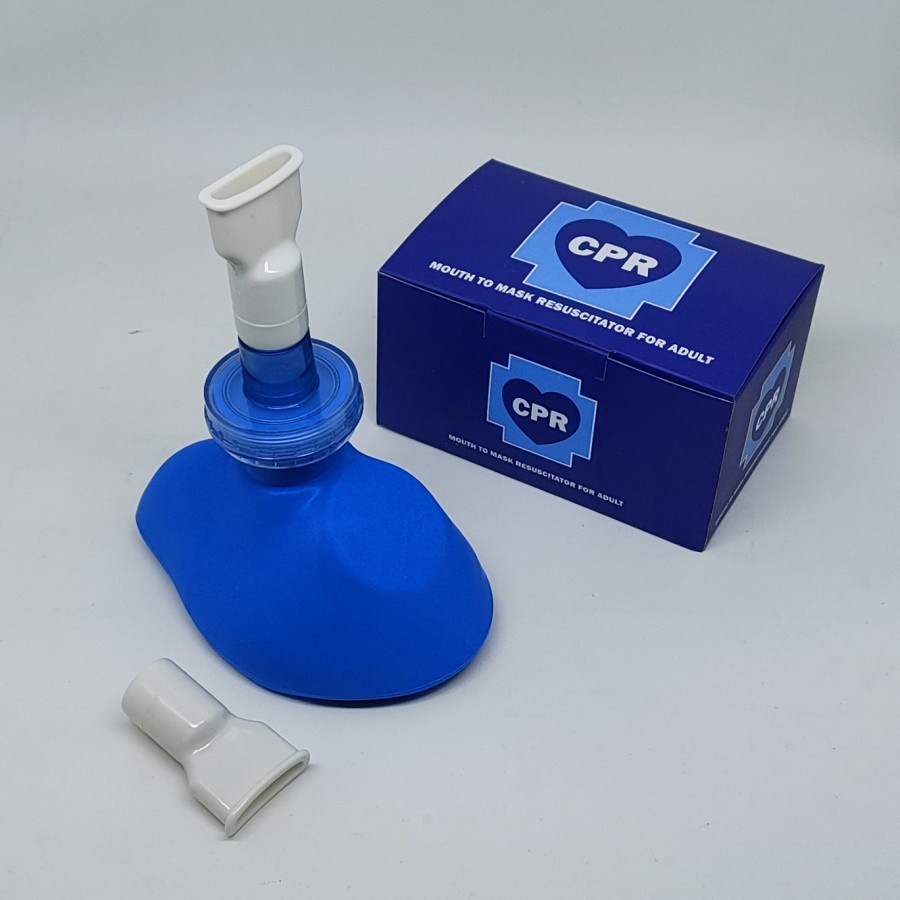 Alat Medis Alkes CPR Mouth to Mouth Mask resuscitator for Adult (Reusable)|Masker Medis|Gudang Medis