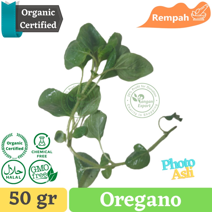 

Oregano Organic Herb | Rempah Oregano Segar Organik