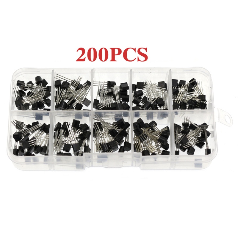 Transistor btsg TO-92 Aneka Kit BC327 BC337 BC517 BC547 BC548 10nilai
