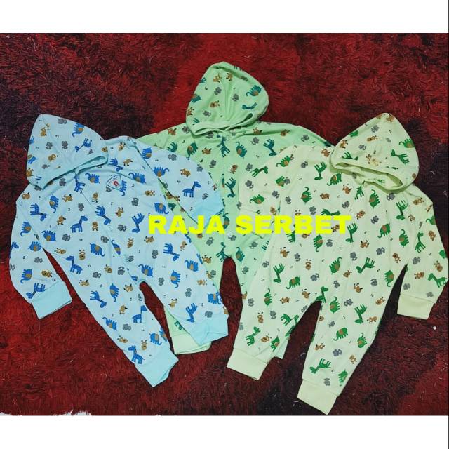 Jumper / sleepsuit lengan panjang kaki buka (AR)