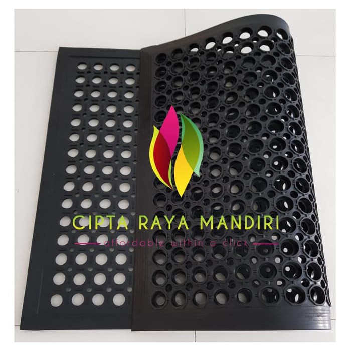 Keset Karpet Karet Anti Slip Kamar Mandi 60 x 90 - MEGAMAT