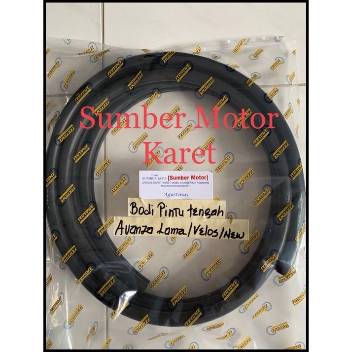 Karet Body Pintu Tengah Avanza Veloz/ Avanza Lama