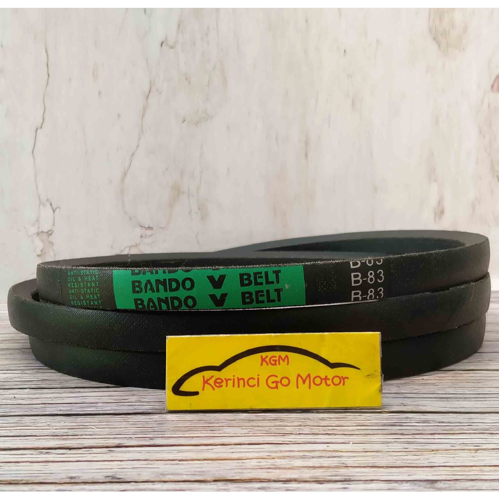 BANDO VAN BELT B-83 V BELT TALI KIPAS B83 FAN BELT VANBELT POLOS B-83