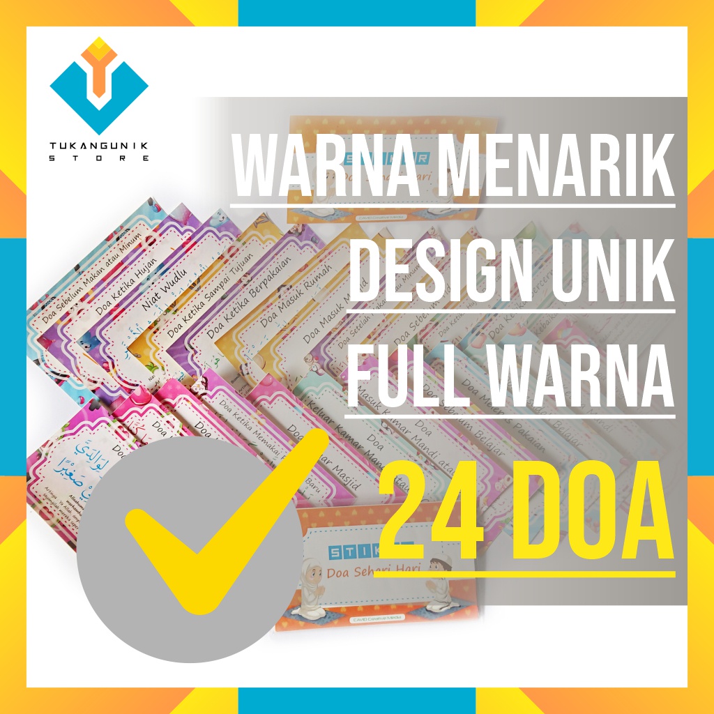 

Stiker Doa Bergambar