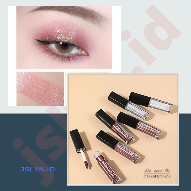 (COD) Lameila liquid eyeshadow glitter shimmer eyeshadow cair glitter