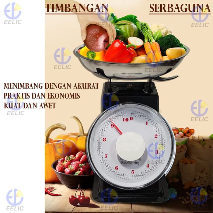 Tin M20kg Timbangan Duduk Timbangan Buah Timbangan Manual Timban Shopee Indonesia