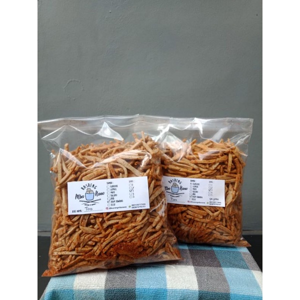 

Basreng Mba Nane - Basreng Keripik 1kg