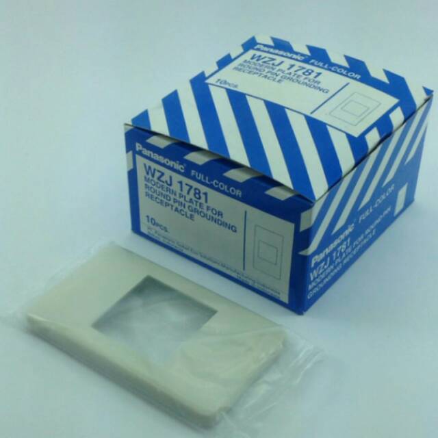 Modern plate wzj 1781 Panasonic