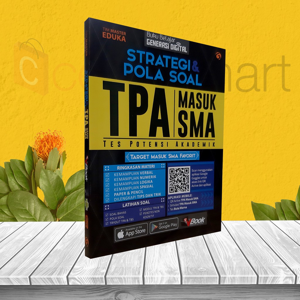 Buku Tes Masuk Sma Strategi Pola Soal Tpa Masuk Sma Shopee Indonesia