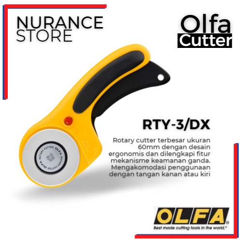 

OLFA CUTTER RTY-3/DX