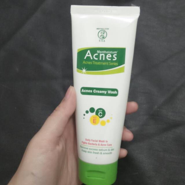 Preloved Pernah Dipakai Acnes Creamy Wash Facial Wash Acnes Treatment Series Atur Freeong Shopee Indonesia