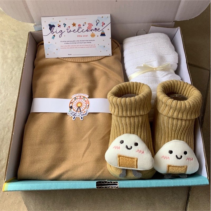 TERMURAH!Hampers parsel kado lahiran PREMIUM IMPORT murah newborn baby gift set baby gift box set pakaian bayi parsel kado lahiran perempun laki laki hadiah kelahiran bayi terlaris baju bayi murah kaos kaki bayi 3D import parsel lahiran bayi lengkap-7