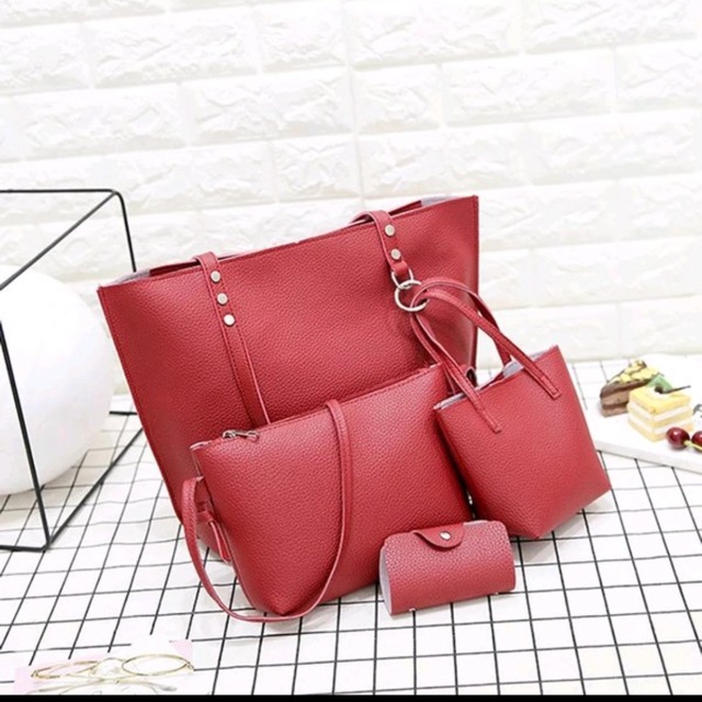 TAS WANITA 3in1 TAS MULTIFUNGSI TAS IMPORT WANITA TAS SELEMPANG