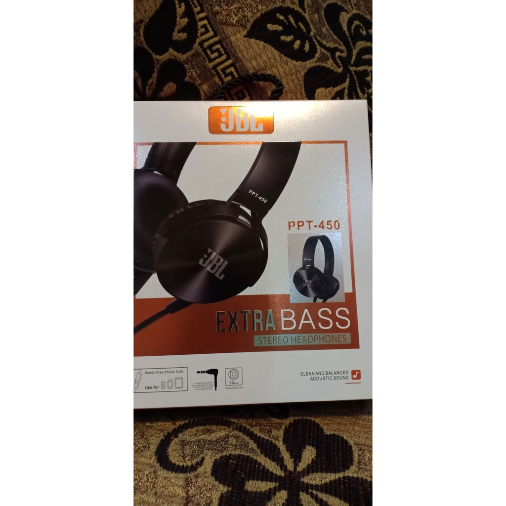 Headphone JBL PPT 450 Extra Bass Headset Bando
