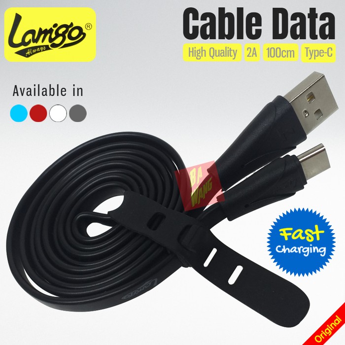 ORIGINAL LAMIGO Cable Kabel Data Type C Fast Charging