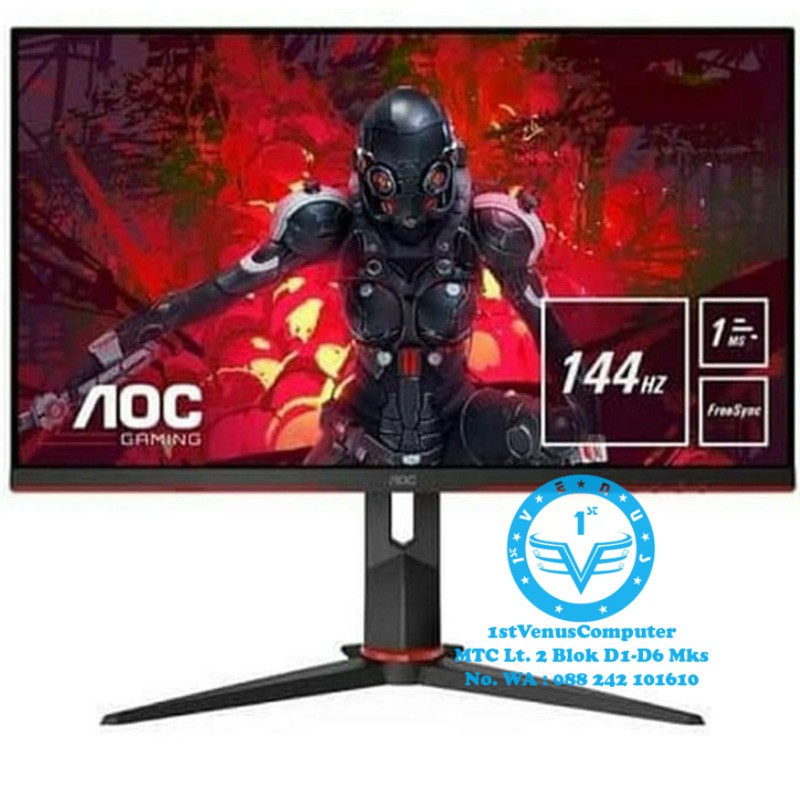 MONITOR GAMING AOC 24" 24G2E 144Hz IPS / LED AOC 24G2E / MON12-AOC
