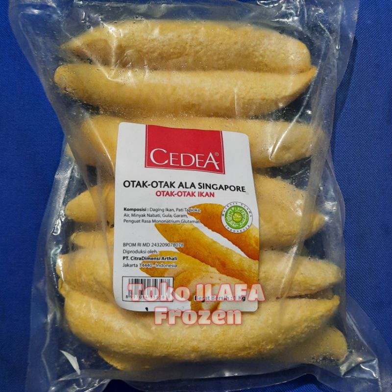 

Cedea Otak Otak Ikan Singapore 500gr dan 1kg