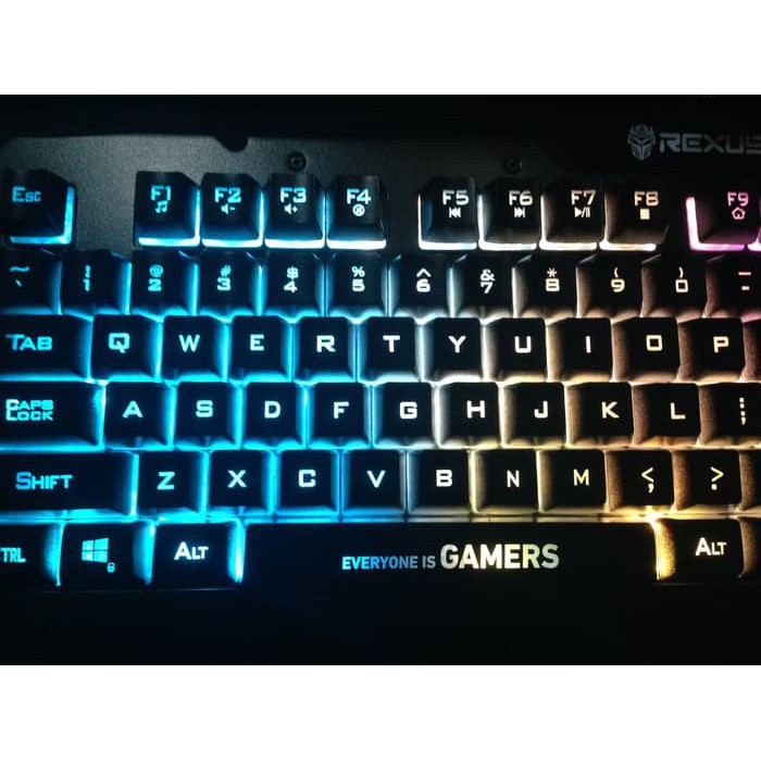 Termurah Keyboard Gaming Rexus K9D Semi Mechanical 19Keys Anti Ghost Battlefire
