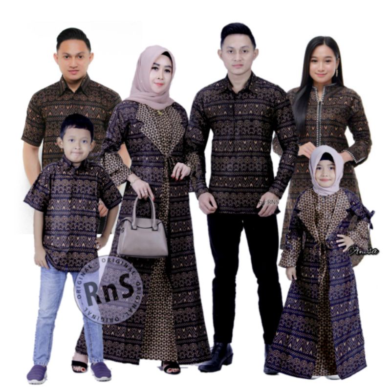 COUPL COPEL BATIK SET KELUARGA SERAGAM BAJU KELUARGA AHY (Q735)