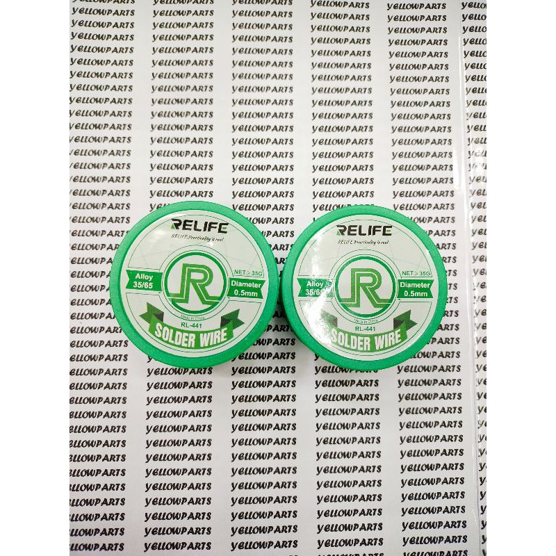 TOOLS TIMAH GULUNG RELIFE SOLDER SOLDERING WIRE RL-441 0.5M