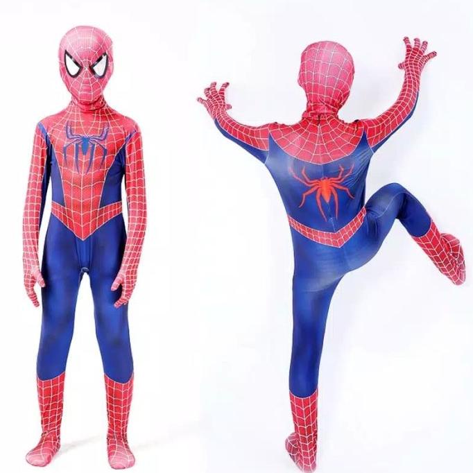 Jual Promo Ori Import Spiderman Costume Cosplay Pesta Ulang Tahun Halloween  Ready Indonesia|Shopee Indonesia